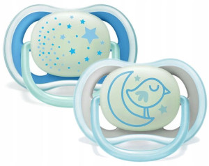 Avent Smoczek Ultra Air 6-18m Oddychający + Etui