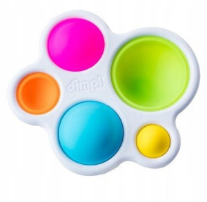 Fat Brain Toys Bąbelki guziczki do wciskania Dimpl