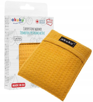 Akuku Termofor Kompres Z Pestek Wiśni Duży