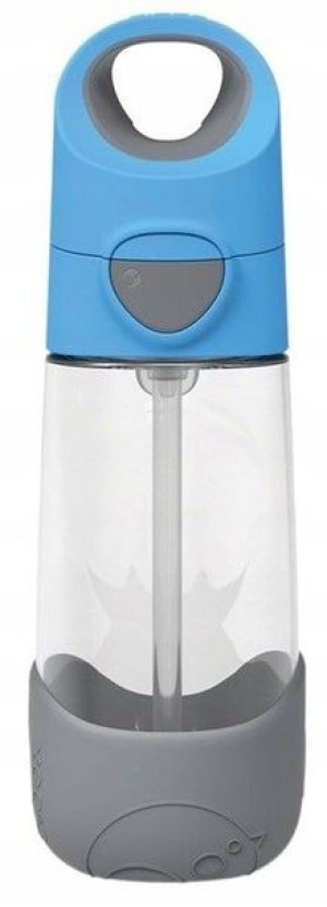 B.box Butelka Tritanowa Ze Słomką Bidon 450ml +9m