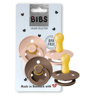 Bibs Smoczek Uspokajający 6+ Kauczuk Hevea 2pak M