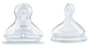 Nuk First Choice + smoczek do butelki 6m+ XL 1szt