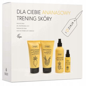 Ziaja Zestaw Kosmetyków Ananasowy Trening Skóry