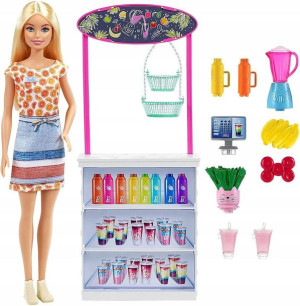 Barbie Barek Smoothie + Lalka Zestaw Grn75