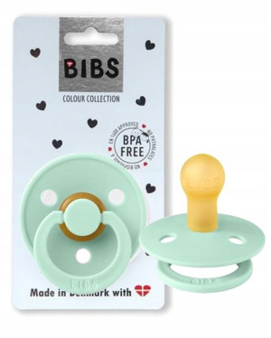 Bibs Smoczek Uspokajający S Kauczuk Hevea 0m+ 1szt