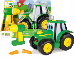 Zbuduj Traktor Johnny John Deere Tomy 46655