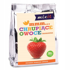 Mixit Owoce Liofilizowane Truskawka Saszetka 13g