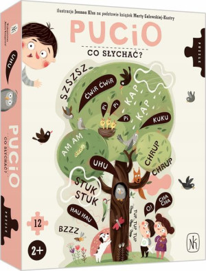 Pucio Puzzle Co Słychać? 12el. +2