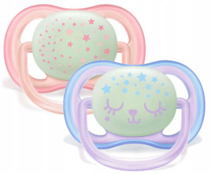 Avent Smoczek Ultra Air 0-6m Oddychający + Etui