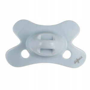 Difrax Smoczek Okrągły Natural 0-6m Ice
