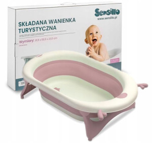 Sensillo Składana Wanienka Turystyczna Lekka Wanna