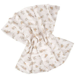 Samiboo Bambusow Pieluszka Jony M 75x100 Oliwki