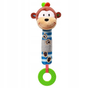 Babyono Piszczek z Gryzakiem MONKEY GEORGE 619