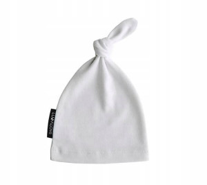 LULLALOVE Czapeczka Czapka Dziecięca 3-9m Szara