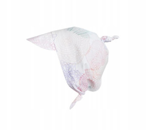 LULLALOVE Chustka Czapeczka Na Głowę Boho Róż