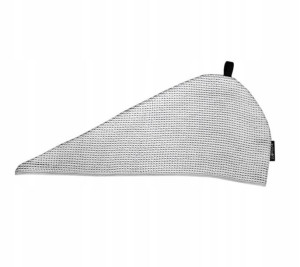 LULLALOVE Turban Ręcznik Na Głowę 100% Bambusowy Szary