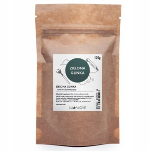 LULLALOVE Zielona Glinka 120 gram