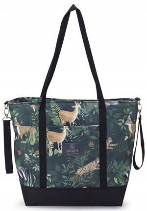 Makaszka Torba Shopper Bag Duża Woodland
