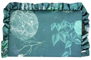 LULLALOVE Poduszka Z Falbanką Moon Garden LL 8924