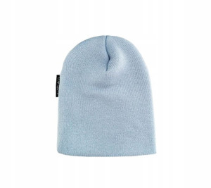 LULLALOVE Czapka 100 % Wełna Merino M/L Błękit