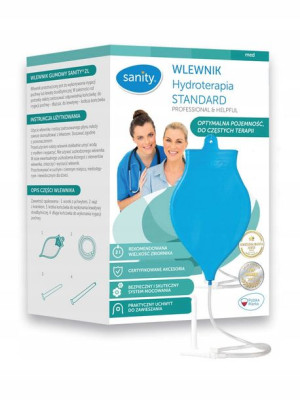 Sanity Zestaw Lewatywa Irygator Wlewnik 2l