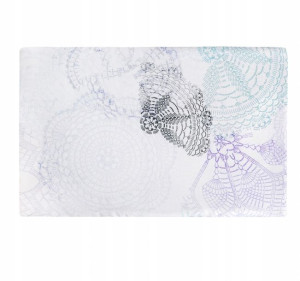 Lullalove Poduszka Bambusowa 30x20 Boho Niebieski