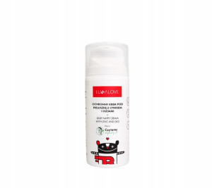 LULLALOVE Krem Do Skóry Na Odparzenia Dla Dzieci Z Cynkiem 100ml.