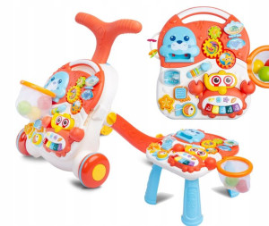 Interaktywny Pchacz Stolik 2w1 Toyz Spark