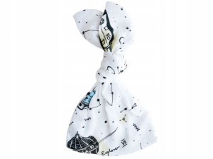 LULLALOVE Doudou Królik Przytulanka Szmatka Space