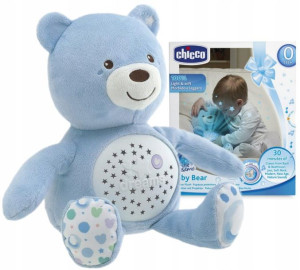 Chicco Miś Z Projektorem 3w1 Lampka + Kołysanki
