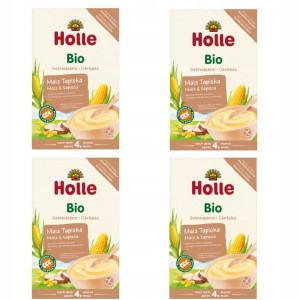 Holle Zestaw Kaszka Kukurydziana Z Tapioką 4x250g