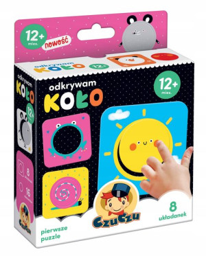 Moje Pierwsze Puzzle Odkrywam Koło Czuczu 12m+