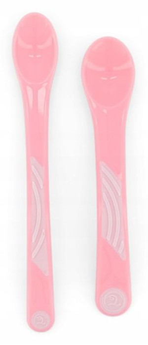 Twistshake Łyżeczki Do Jedzenia 2szt 4m+ Pink
