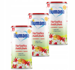 Humana Herbatka Owocowa 3x 200g