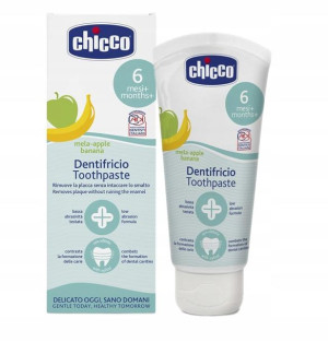 Chicco Pasta Do Zębów Bez Fluoru Jałbko Banan 50ml