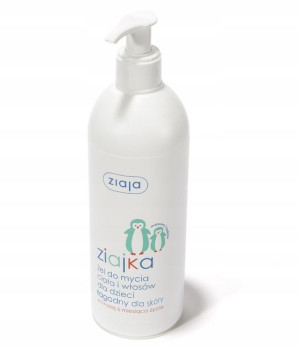 Ziajka Żel Do Ciała I Włosów Dla Dzieci 400ml