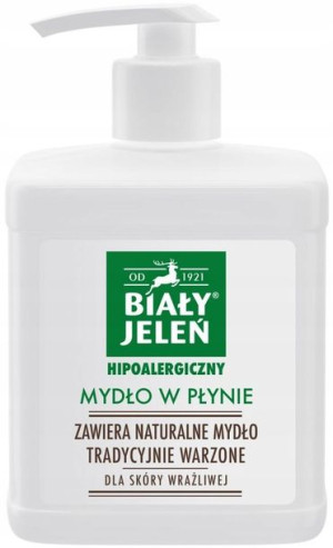 BIAŁY JELEŃ MYDŁO W PŁYNIE hipoalergiczne 500ml