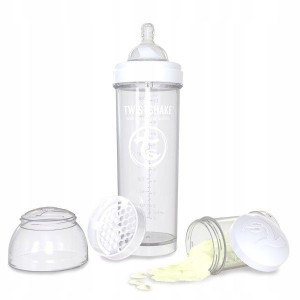 Twistshake Butelka Antykolkowa 330ml 4m+ Clear