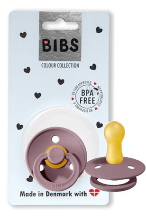 Bibs Smoczek Uspokajający Hevea 6+ Heather M