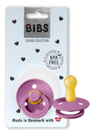 Bibs Smoczek Uspokajający Hevea 6+ Lavender M
