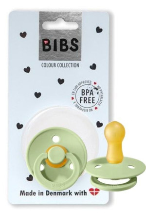 Bibs Smoczek Uspokajający Hevea 0+ Pistachio S