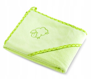 Bc Okrycie Kąpielowe Kapturek Ręcznik 100x100 Gree