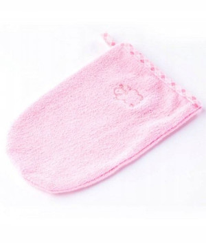 Bc Myjka Rękawica Do Kąpieli Dziecka Pink
