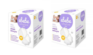 Ebebe Wkładki Laktacyjne Ultra Slim 120szt White
