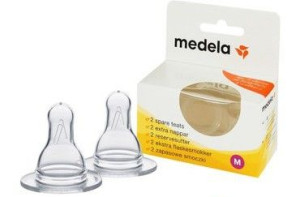 Medela Smoczki Do Butelki Rozmiar M 2szt 2270