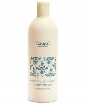 ZIAJA Kremowe Mydło z Jedwabiem Do Ciała 500ml
