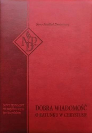 Nowy Testament NPD czerwona z paginatorami