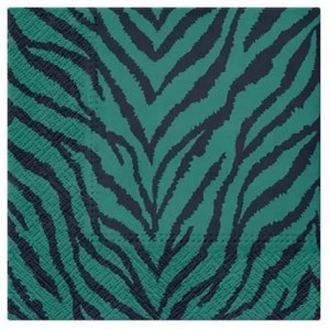 Serwetki Zebra Pattern 33x33cm 20szt