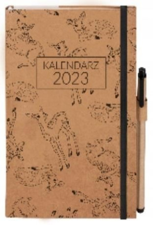 Kalendarz 2023 Karft leśny A5 Sarna TNS ANTRA