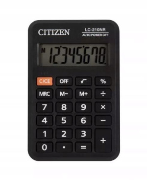 Kalkulator Citizen LC-210NR czarny Citizen